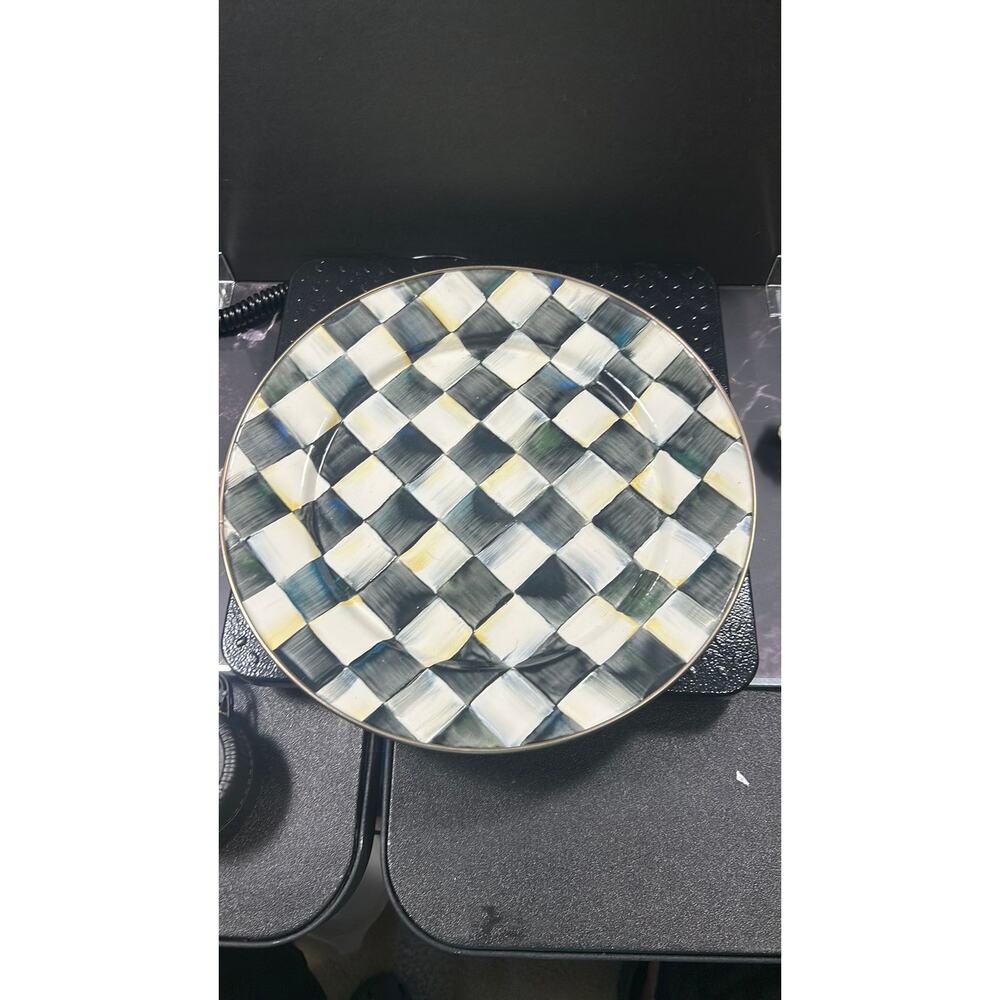 Mackenzie Childs Enamel Plate